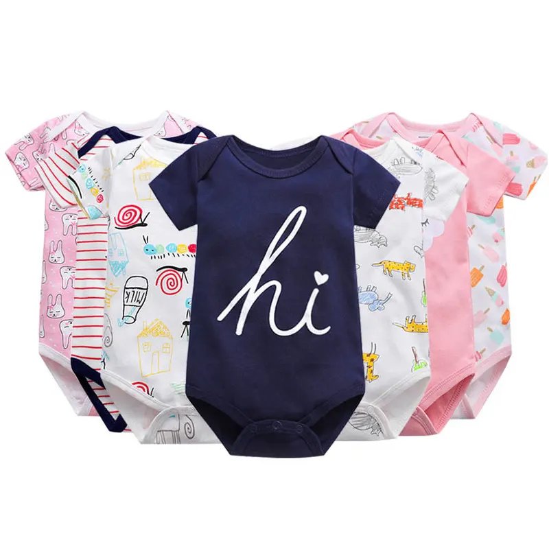 Groothandel 100% Katoen Biologisch Katoen Baby 'S Kleding Pasgeboren Baby Kleding Voor Kinderen Kleding Baby Kleding