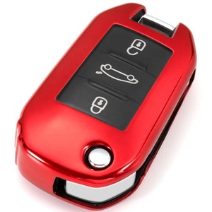 Accessoires automobiles, housse de clé de voiture en TPU, coque de clé sans clé pour <span class=keywords><strong>Peugeot</strong></span> <span class=keywords><strong>208</strong></span> 308 508 3008 5008 - Product Image 4