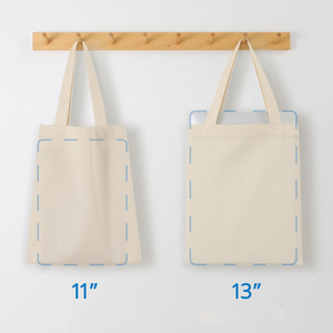 Sac fourre-tout en toile en coton réutilisable épais avec logo personnalisé écologique promotion de haute qualité cadeau avec poche - Product Image 3