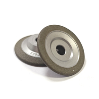 Meule à tailler CBN à liaison résineuse plate 4F1, meules diamantées pour machine à affûter les outils de brochage CNC