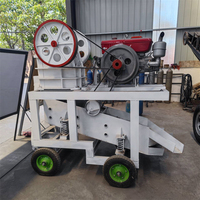 Service de personnalisation de l'usine de concasseurs Rongde pour concasseur à mâchoires PE150*250 avec machine de criblage
