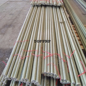Fiberglass Reinforced <b>Plastic</b> Rebar Screw Thread Bar - Product Image 4