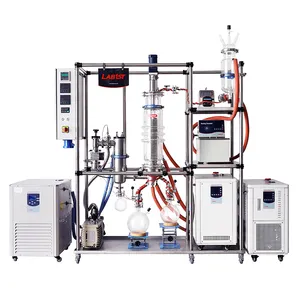 Lab1st high vacuum wiped film automatic molecular distillation machine