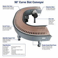 Système de convoyage durable en acier inoxydable, état neuf, plateau tournant automatique à rouleaux, réglable, pour magasin alimentaire, garantie 1 an
