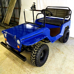 Jeep Eléctrico RC Clásico Barato para Turismo, Vehículo Todoterreno para Adultos, Certificado CE, Garantía de 2 Años, Batería de Plomo-Ácido 2/4/6 - Product Image 1