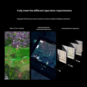 Drone d'<span class=keywords><strong>occasion</strong></span> DJI Matrice 350 RTK avec caméra FPV de vision nocturne, télécommande 1000m, 4K, gyroscope 6 axes, moteur brushless - Drone pour débutants - Product Image 5