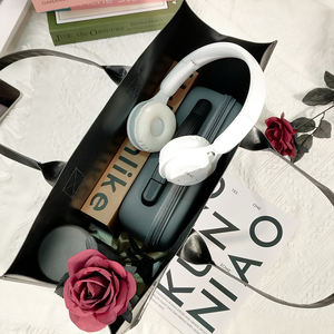 Большой размер на заказ, большая вместимость, сумка-тоут из искусственной кожи с логотипом Debossed - Product Image 2