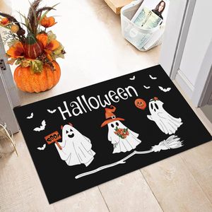 Alfombra de Entrada con Diseño de <span class=keywords><strong>Calavera</strong></span> Espeluznante para Decoración de Halloween en el Hogar, Alfombra Decorativa para Puerta de Entrada - Product Image 4