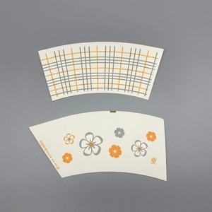 Disposable Food Grade Beverages Custom Printing Double-Sided Cut 1.5OZ 2OZ 2.5OZ Coated Paper Cup <b>Fan</b> - Product Image 1