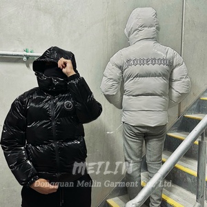 Veste matelassée coupe-vent et imperméable de haute qualité pour homme, avec fermeture éclair, design personnalisé, manteau chaud en duvet pour homme - Product Image 5