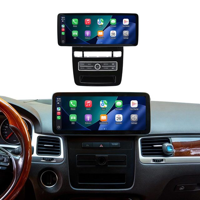 MOOKAKA 12.3 Inch Android 14 for VW TOUAREG 2011-2017 Car DVD Player Multimedia Player GPS Navi Auto Radio Stereo Head Unit