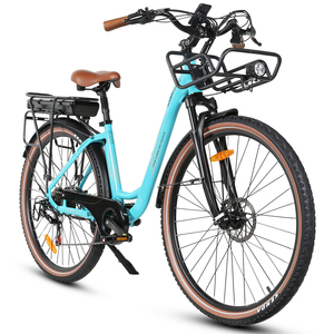 จักรยานไฟฟ้า EU SAMEBIKE ขนาด 28 นิ้ว 36V 500W 13Ah แบตเตอรี่แบบซ่อน ยาง 2.0 รุ่น RS-A07 สำหรับการเดินทางในเมือง - Product Image 1