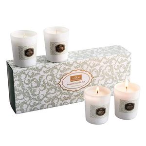 Z &amp; M velas 4 Paquete de <span class=keywords><strong>Anjou</strong></span>, regalo de la vela con 4 aromas velas de cera - Product Image 1