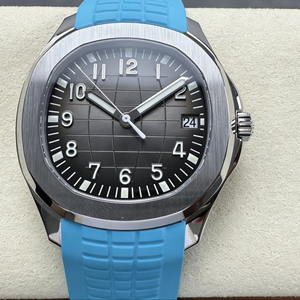 Reloj Mecánico de Lujo, Super Calidad, Resistente al Agua, 40mm, Fábrica DDF, Movimiento ETA 330, Grosor 8.3mm, Correa Azul PP - Product Image 1