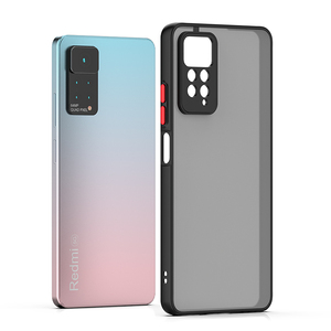 PINJUN — <span class=keywords><strong>coque</strong></span> <span class=keywords><strong>pour</strong></span> <span class=keywords><strong>Xiaomi</strong></span> <span class=keywords><strong>Redmi</strong></span> <span class=keywords><strong>Note</strong></span> 10/<span class=keywords><strong>11</strong></span> Pro/12, pièces, housse de téléphone portable translucide, mat, fumée, accessoires, Poco F3, F4, Gt et M4 - Product Image 3