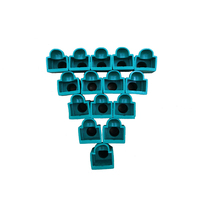 Netzwerkkabel mit RJ45-Steckerkappe und Modularen Steckergehäusen für Telekommunikationsprodukte