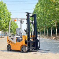 Carrello Elevatore Elettrico a Batteria da 2 Tonnellate, Carrello Elevatore Telescopico Professionale, Caricatore a Ruote Idraulico Telescopico