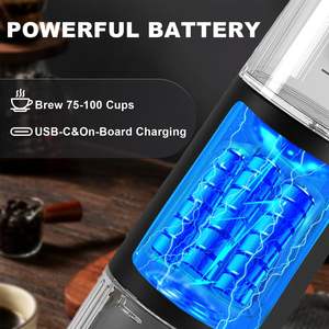 Cafetera de Diseño Nuevo, Mini Cafetera Eléctrica Automática de Espresso, Cafeteras Portátiles para Viajes en Auto, USB - Product Image 2