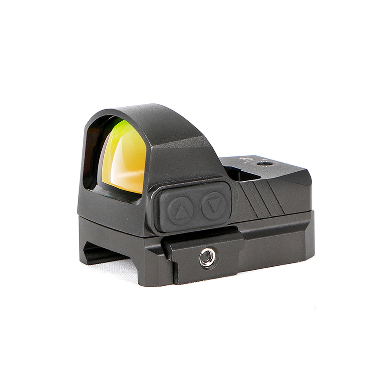 Новинка, тактический охотничий прицел NUTREK OPTICS 1x24X17, миниатюрный прицел, сетка MOA Dot 3, прицел с красной точкой