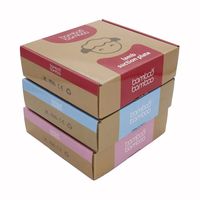 Boîte en papier ondulé kraft avec logo personnalisé emballage biodégradable pour bijoux pour cadeaux de marque avec doublure en éponge