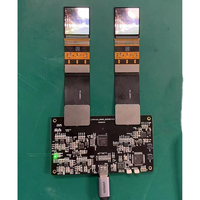 وحدة عرض OLED صغيرة 0.49 بوصة بدقة 1920 * 1080 مع واجهة MIPI I2C، شاشة عالية السطوع لتقنية الواقع المعزز والواقع الافتراضي