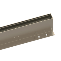 Lumière linéaire encastrée LED sans cadre 14W DC24V, IP67 étanche, dimmable, garantie 5 ans, aluminium, jardin, extérieur, décorative