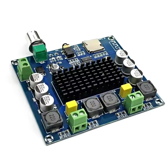 TDA7498 Bluetooth 5.0 Digital Amplifier Board XH-A105 2*100W High Power Dual Channel Audio Module