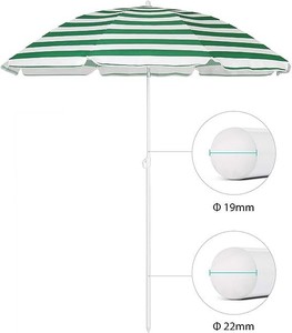 Wholesale Cheap Personalized Sun Shade Customizable Garden <b>Beach</b> Umbrella Vintage for Promotion - Product Image 2