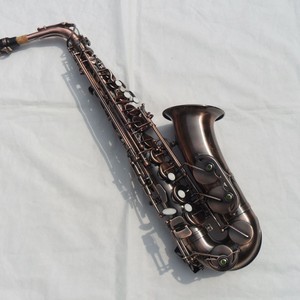 <span class=keywords><strong>Sassofono</strong></span> in Ottone con Finitura Laccata Oro, Accordatura Eb, Tono Medio, Accessori Completi per Principianti - Product Image 1