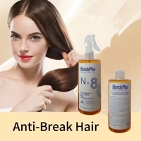 Traitement professionnel de lotion capillaire anti-casse nano brésilien lissant aux protéines 400ml