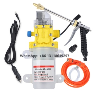 Ménage Portable 12v Micro Pompe <span class=keywords><strong>À</strong></span> Membrane <span class=keywords><strong>Tapis</strong></span> De Nettoyage Haute Pression Lave-Voiture Pour Pesticides Arrosage Des Fleurs - Product Image 4
