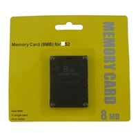 Kartu Memori McBoot P&S2 Gratis 8MB 6MB 32MB 64MB 128MB 256MB Kartu Penyimpanan Data Game Sistem FMCB Terinstal Sebelumnya P2 Pengisian Game