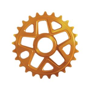 CNC 7075 T6 قطعة معدنية من العجل الخلفي للدراجة BMX قطع غيار الدراجة للسباق إعادة تجهيزها لتحسين الأداء - Product Image 3