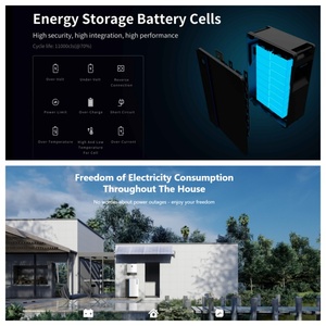 สถานีพลังงานลิเธียมเกรด 16KWH รุ่น HeroEE16 11000W เครื่องกำเนิดไฟฟ้าพลังงานแสงอาทิตย์สำหรับบ้าน แบตเตอรี่คุณภาพดีที่สุด แหล่งพลังงานแสงอาทิตย์สำหรับบ้าน - Product Image 2