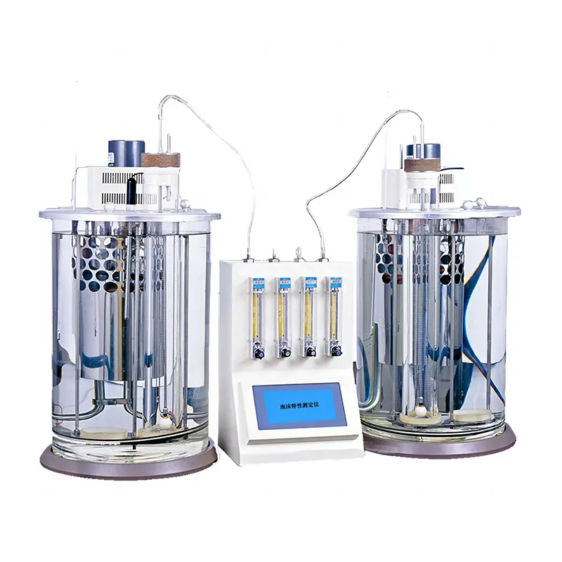 Óleo lubrificante Anti-líquido espuma desempenho testador laboratório espuma óleo lubrificante testador característico