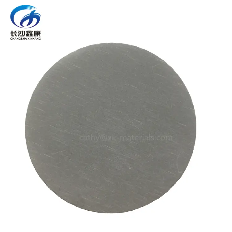 Customized Rare Earth Holmium Sputtering Target 99.9% Ho Planar Target for Thin Film Coating
