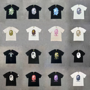 T-shirt da Uomo di Alta Qualità, Nuovo Stile, Firmata, alla Moda, con Stampa Trendy, Vestibilità Ampia, Casual Sportiva - Product Image 5