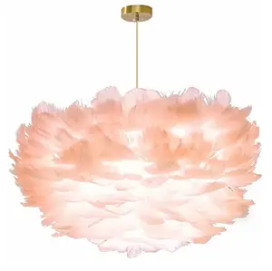 Lampadari <span class=keywords><strong>rosa</strong></span> a tamburo ovale - Product Image 1
