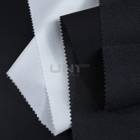 Entoilage tissé en sergé de polyester à double point, entoilage thermocollant à forte adhérence