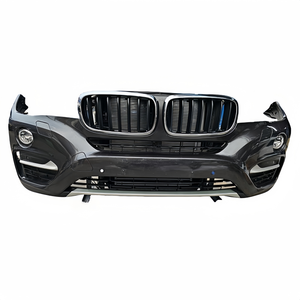 Kit de carrosserie avant de voiture <span class=keywords><strong>X6</strong></span> F16 de haute qualité d'<span class=keywords><strong>occasion</strong></span>, accessoires de pare-chocs avant en plastique, grille à visser, design amélioré - Product Image 1