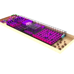 놀이터 기획 디자인 키즈 플레이 파크 소프트 트램펄린 파크 판매 - Product Image 3