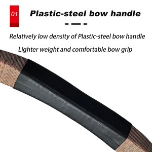 Vintage <span class=keywords><strong>50</strong></span> Lbs Dragon Claw Pattern Arco tradicional Principiante Equipo de entrenamiento de tiro al aire libre hecho de resina y madera - Product Image 4
