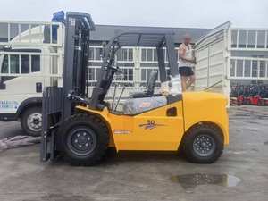 Montacargas Diésel de Fábrica, con Tracción Delantera, de <span class=keywords><strong>2</strong></span>, <span class=keywords><strong>2</strong></span>.5, 3, 3.5, 4 y 5 Toneladas, Todoterreno, en Venta - Product Image 4