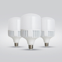 Ampoule LED en forme de T 20W 30W 40W 60W, douille E27 B22, boîtier PC PP, 2400K à 12000K, ampoule de haute qualité pour la maison
