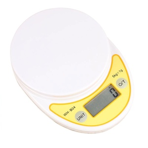 Balance de 5 kg 500g/0.1g <span class=keywords><strong>Skala</strong></span> Makanan oz cuisine numérique avec bol balance électronique de 3 kg pour la nourriture pour la cuisine à domicile - Product Image 6