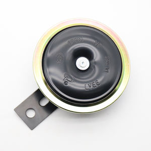 LVEE <span class=keywords><strong>DL126</strong></span> Series 12V Bocina de motocicleta Universal Bocina eléctrica impermeable 12V 105db Motor de motocicleta Scooter Sonido fuerte Plata - Product Image 1