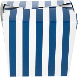 B799 contenitori per alimenti sfusi scatole di Noodle da <span class=keywords><strong>asporto</strong></span> carta usa e getta a righe togliere il rettangolo cibi caldi e freddi scatola di Noodle da <span class=keywords><strong>asporto</strong></span> - Product Image 3