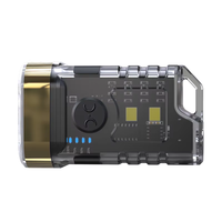 Lampe torche LED rechargeable au lithium multifonction, lampe torche UV, lumière d'avertissement, lampe de travail magnétique, EDC IP55, aluminium