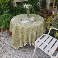 Nappe à carreaux unie personnalisée / Housse de table basse