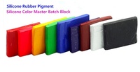 Fabricant chinois de pigment de couleur en silicone solide, masterbatch bleu, peinture en silicone, masterbatch de silicone